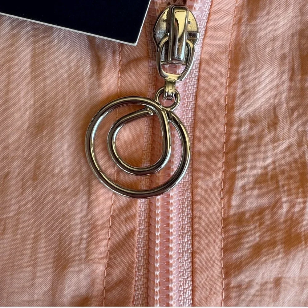 NWT! MONAT Zip Front Pullover Windbreaker, sz L - Picture 5 of 8